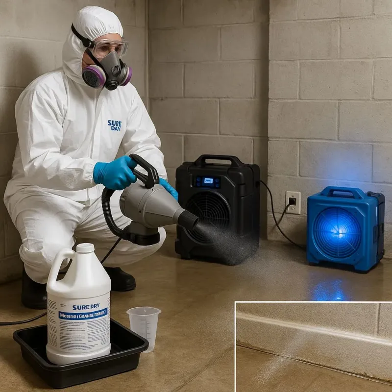 Sanitization and Odor Removal process in Sandwich, NH