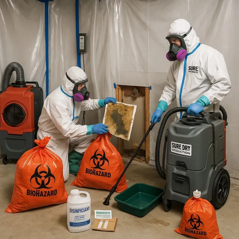 Contaminated Water Handling Protocols process in Sandwich, NH