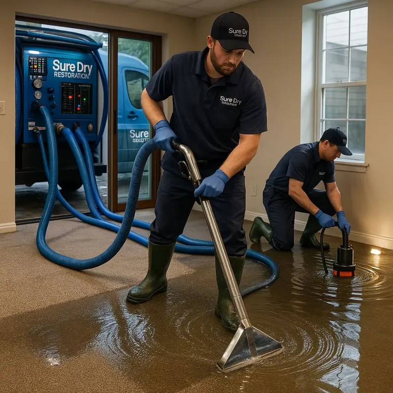Water Extraction and Removal process in Sandwich, NH